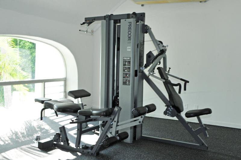라스 아다스 바이 브리사스 만사니요 외부 사진 A typical cable machine